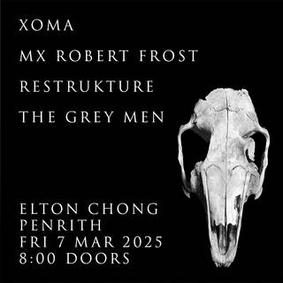 Live show poster for 2025-03-07 - Elton Chong, Sydney